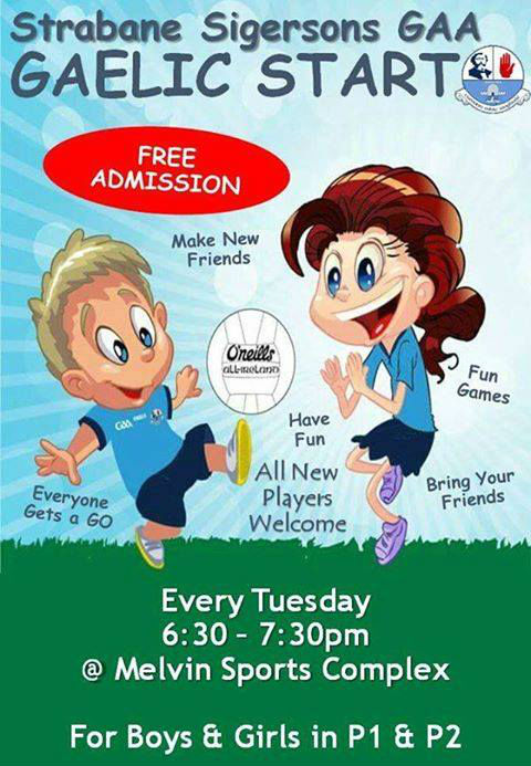 STRABANE SIGERSONS GAELIC START PROGRAMME